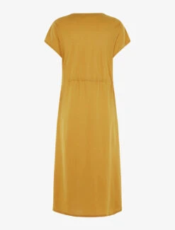 Robe Chasuble à Boutonnière - Moutarde -DADA Vetements Magasin 111972 robe chasuble a boutonniere moutarde 2