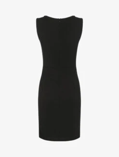 Robe Fourreau à Buste Brodé - Noir -DADA Vetements Magasin 132045 robe fourreau a buste brode noir 2