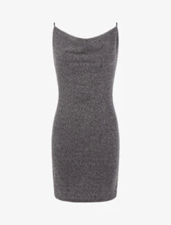 Robe Texturée Irisée - Argent