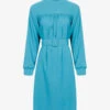 Robe Ample Ceinturée - Bleu Pétrole -DADA Vetements Magasin 138335 robe ample ceinturee bleu petrole 1