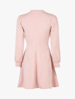 Robe Patineuse à Fronces - Rose -DADA Vetements Magasin 140961 robe patineuse a fronces rose 2