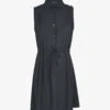 Robe Sans Manches En Voile Transparent - Noir -DADA Vetements Magasin 142695 robe sans manches en voile transparent noir 1