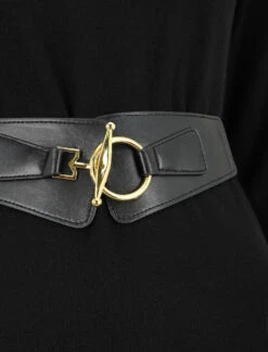 Robe Pull Courte à Col Montant - Noir -DADA Vetements Magasin GAO 2188 3