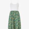 Robe à Bretelles Imprimé Petites Fleurs - Vert -DADA Vetements Magasin GAO 2507 1