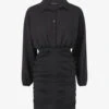Robe Moulante à Fronces - Noir -DADA Vetements Magasin GEM 10015 1