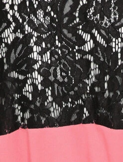 Robe Patineuse à Dos Ajouré - Rose 9 Robe Patineuse à Dos Ajouré - Rose -DADA Vetements Magasin GEM 6286 4