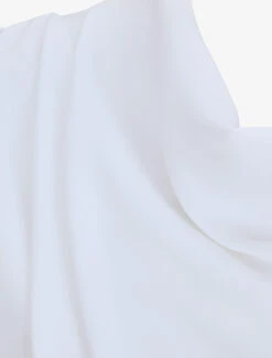 Robe Droite à Encolure Bénitier - Blanc -DADA Vetements Magasin MAX 2079 3