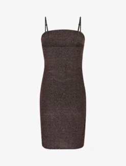 Robe Drapée Moulante Pailletée - Rose -DADA Vetements Magasin MAX 4332 2