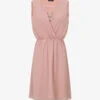 Robe Mi-longue évasée Sans Manches Col Cache-coeur - Rose -DADA Vetements Magasin MAX 4578 1