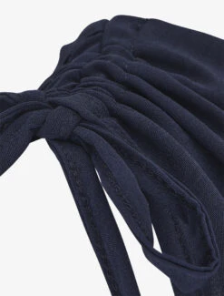 Robe Longue Coupe Empire à Taille élastiquée - Marine -DADA Vetements Magasin MAX 5185 3