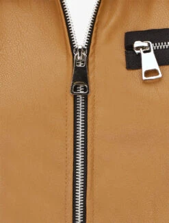 Robe Mi-longue En Simili - Camel -DADA Vetements Magasin MAX 5273 3