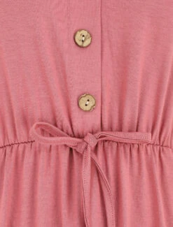 Robe Mi-longue Fluide - Vieux Rose -DADA Vetements Magasin MAX 5823 3