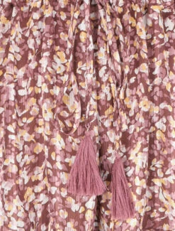 Robe Patineuse Volantée Et Satinée - Violet -DADA Vetements Magasin RUBY 9 3